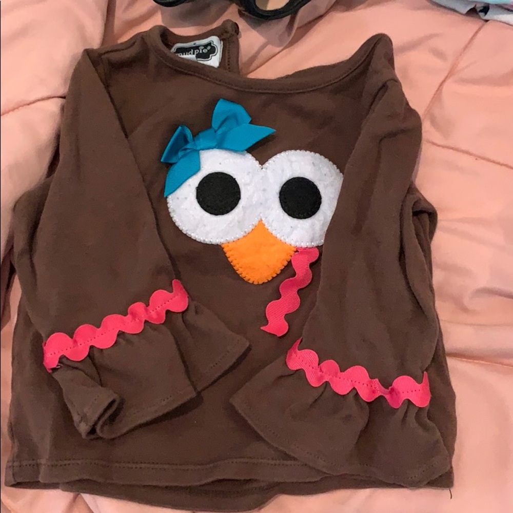 Gobble. Gobble. Cute long sleeve